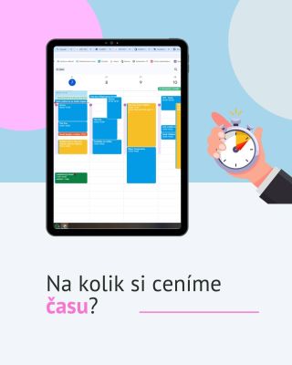📅 Na kolik si ceníte času? Toto je můj kalendář. Jenom na tento týden. A věřte nebo ne — mám zrovna docela klidné období....