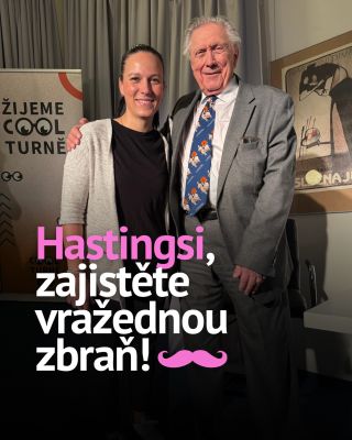 Dnešek patřil Coolturně, kde byl hostem Petr Kostka – hlas legendárního Hercula Poirota, jak jste jistě poznali z claimu....